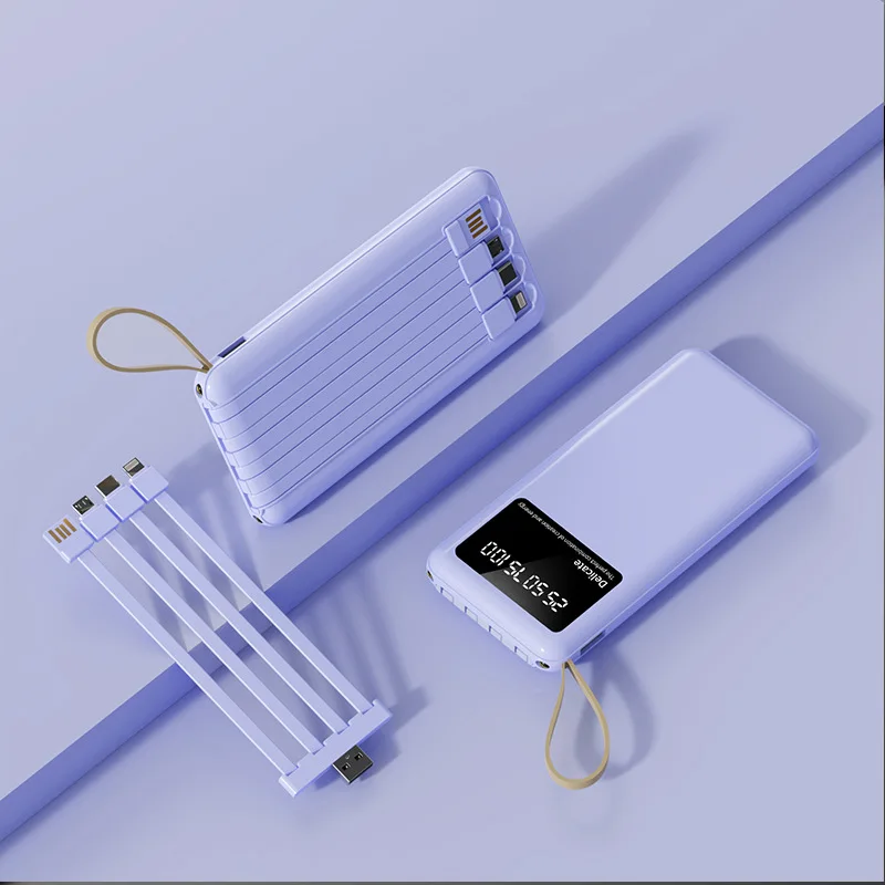 Wholesale Power Bank 10000mah Powerbank 20000mAh Cute Power Banks and Portable Phone Charger OEM Business Gifts for Mobile Phone