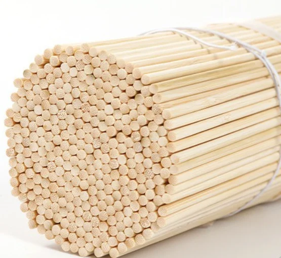 Disposable barbecue kebab sticks export standard bamboo skewers