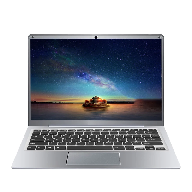 buy bulk laptops 14 inch with low cost laptop intel Z8350 4GB 64GB Silver color