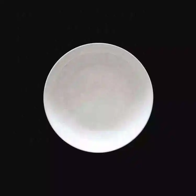 Customized White Good Quality High Sales Ware Round Porcelain Plate