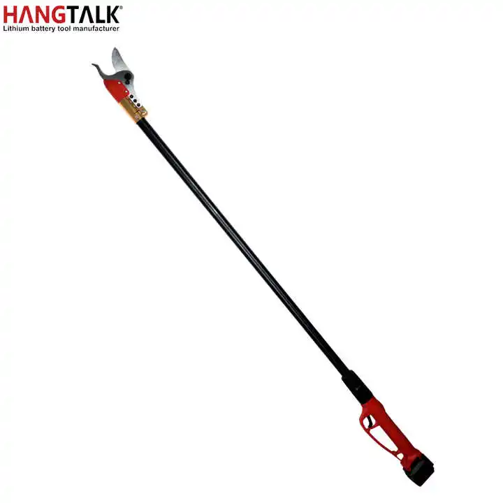 HANGTALK professional garden tool cordless Electric pruner shears with 1.6 meter extension pole