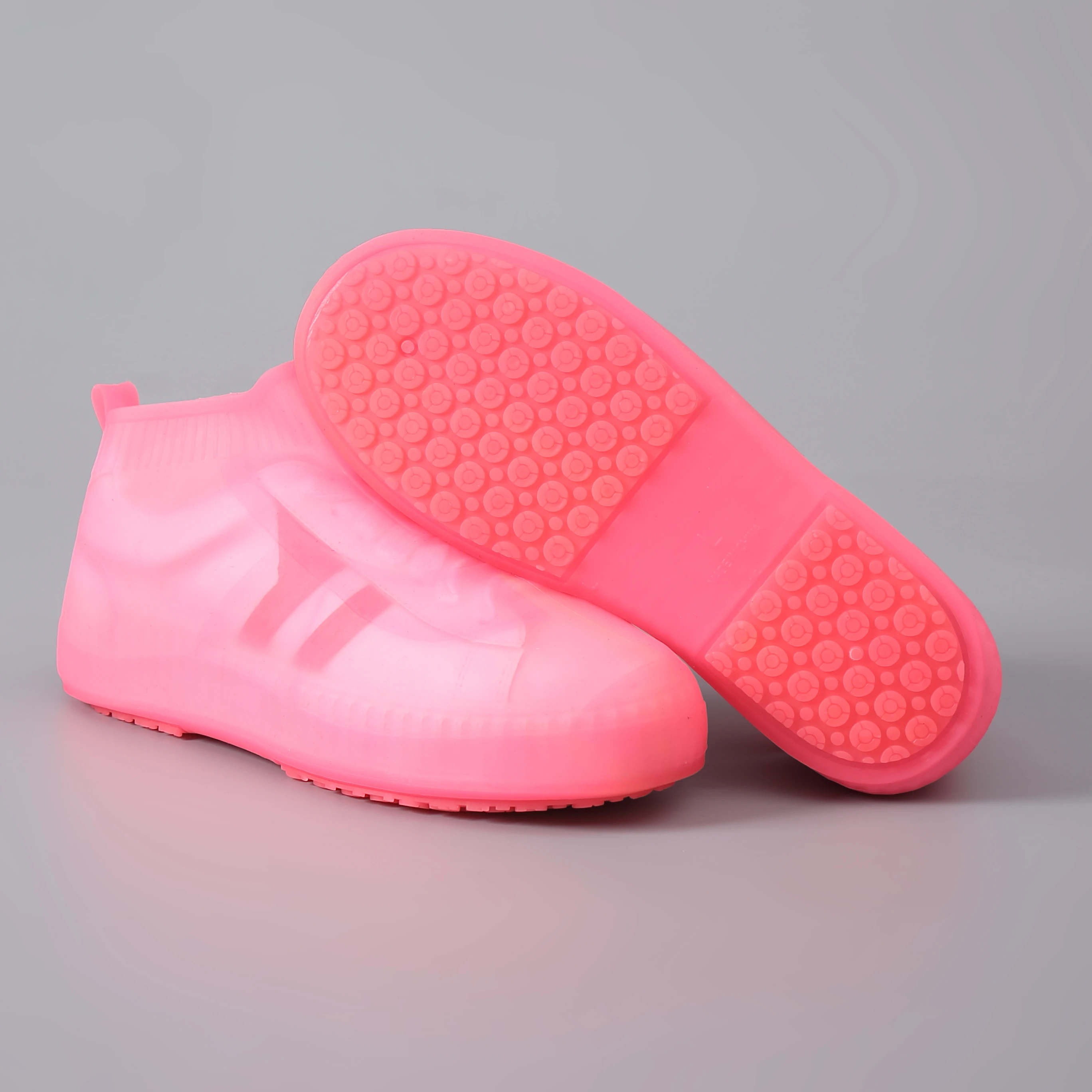 Biodegradable  pvc kids half shoes covers silicon anti-slip waterproof non slip shoe silicone protectivbe rain shoe  cover