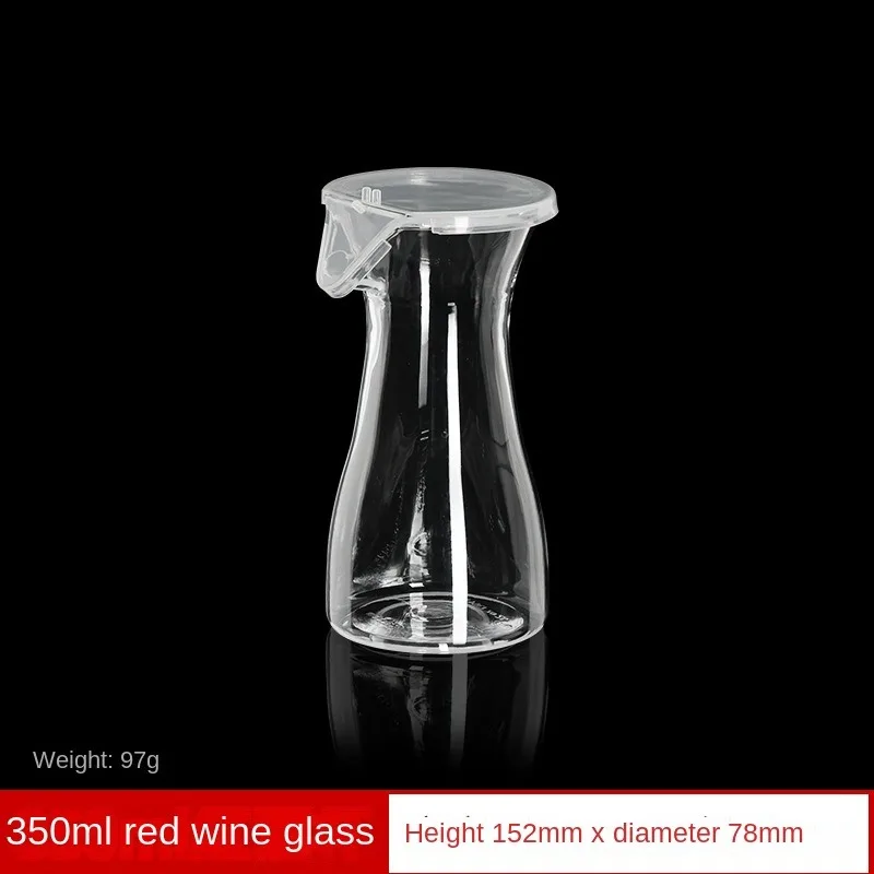 Custom Logo Color 12 20 35 40OZ PC Plastic Red Wine Decanter Bottle