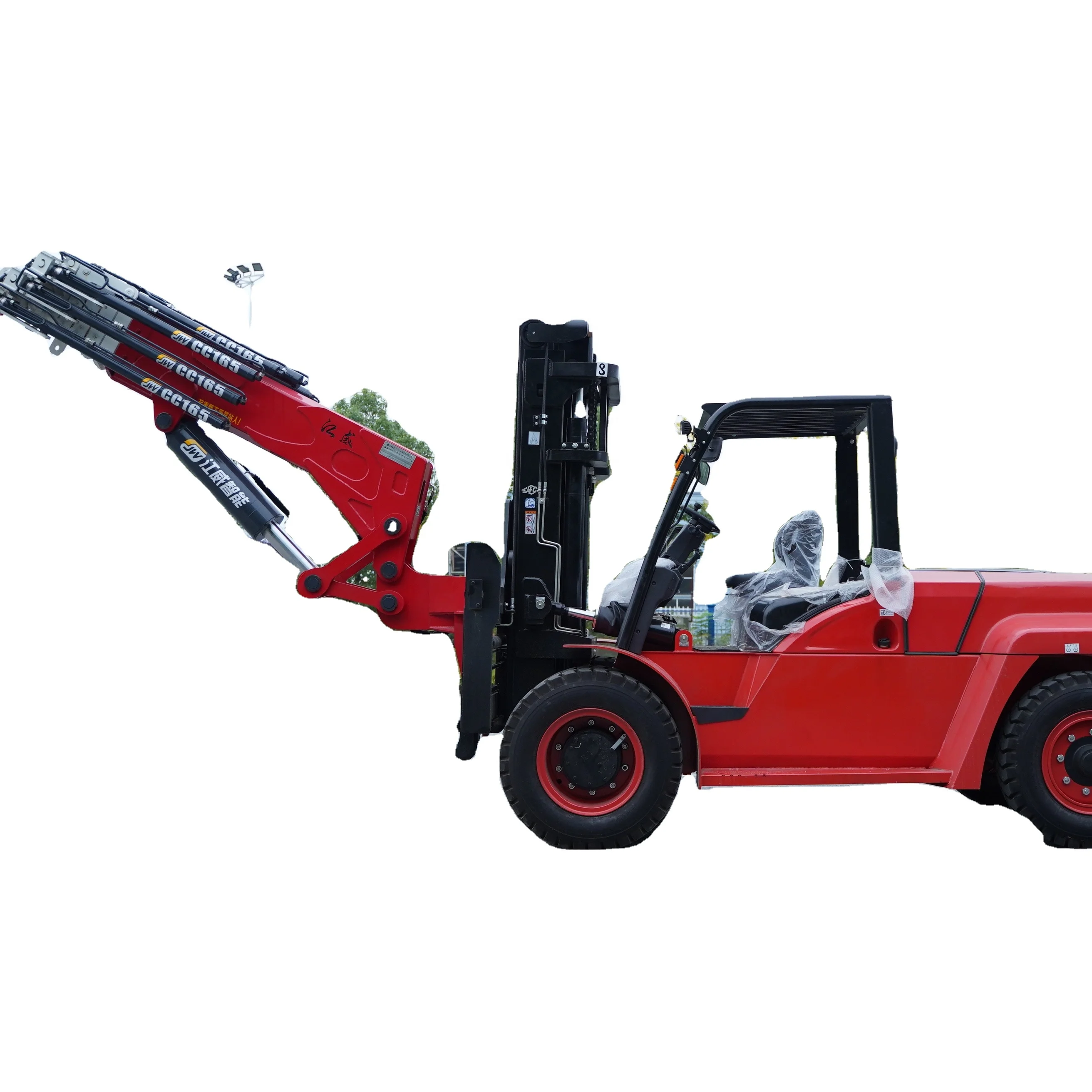 Прямые продажи с завода взорвались новое состояние 6 тонн складной кран подъемный Грузовой соответствующий вилочный погрузчик CC85