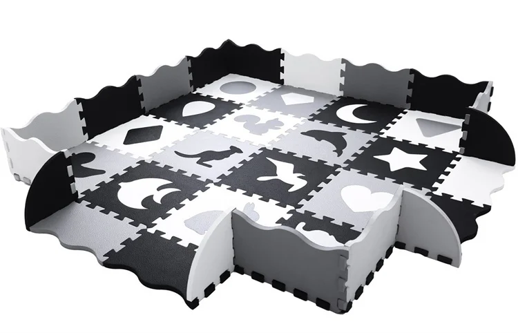 ECO-Friendly Materials Puzzle Floor Baby Letter And Numbers EVA Mat Soft Alphabet Foam Mats Children Water-proof Carpet