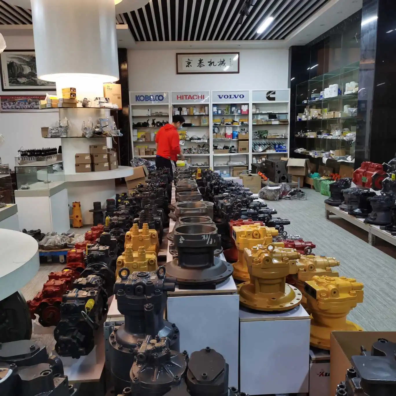 Genuine Hydraulic main pump for a10vg63 hydraulic pump repair kits swing motor piston pump spares parts cylinder block