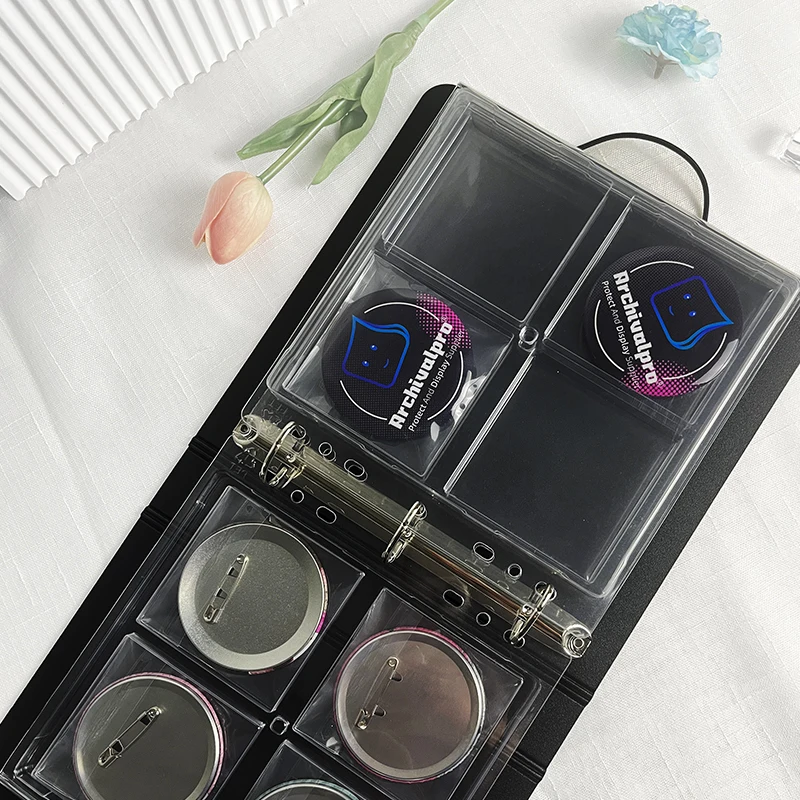 Archivalpro Card Book and Banji Card Page Suitable for Anime Peripheral Banji Gu Zi Badge Storage