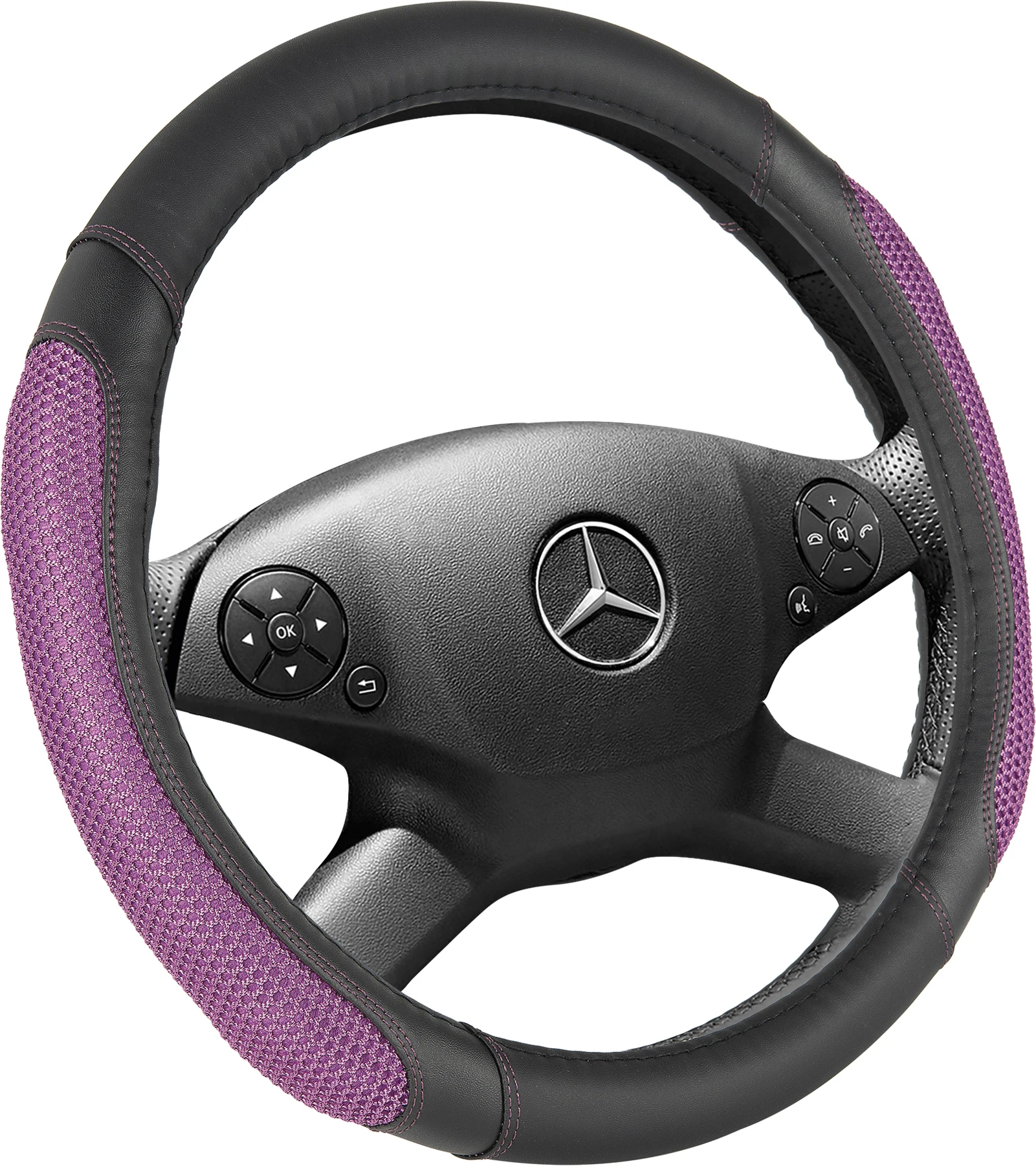 
Manufacturers Wholesale Discount Pu Car Steering Wheel Cover Universal Fit 