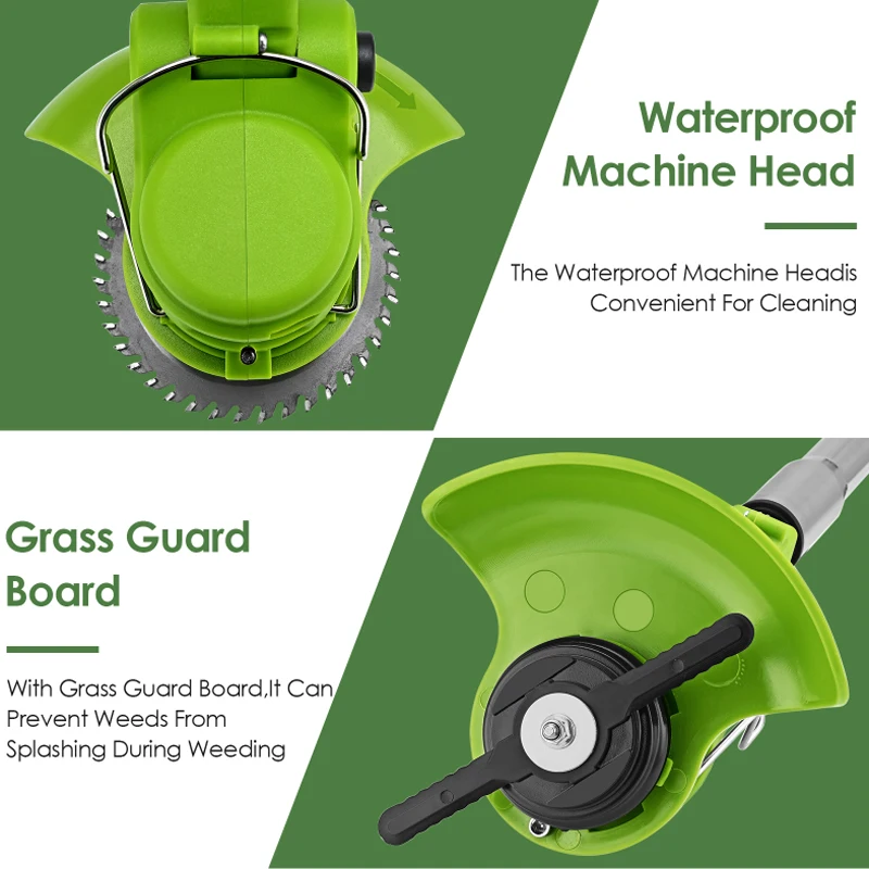 XIHAO Atv Cortacesped OEM 12V Rechargeable Wireless Set Electric Mower Lawn