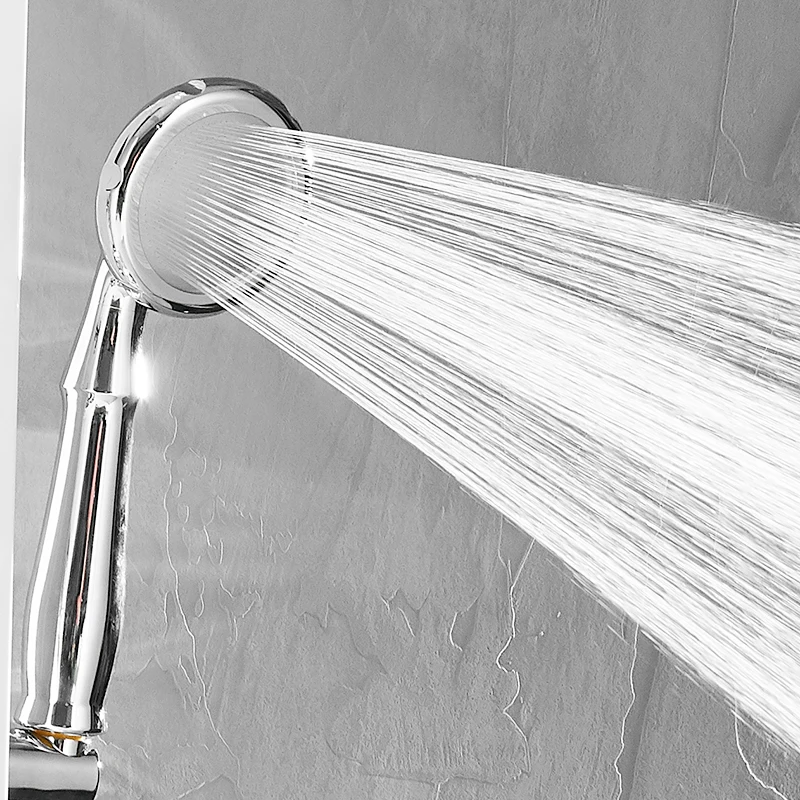 
Temperature rainfall stainless steel led waterfall shower panel 