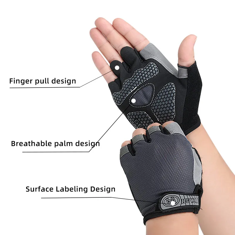Melenlt Weight Lifting Gloves Full Palm Protection, Workout Gloves for Gym, Cycling, Exercise