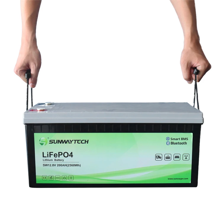Chinese batteries 12v batterie solaire lithium 200ah 300ah battery energy storage system container