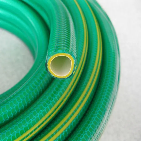 5/8 50ft Brass Fitting Colored No Kink Leaking Heavy Duty Garden pvc Water Hose