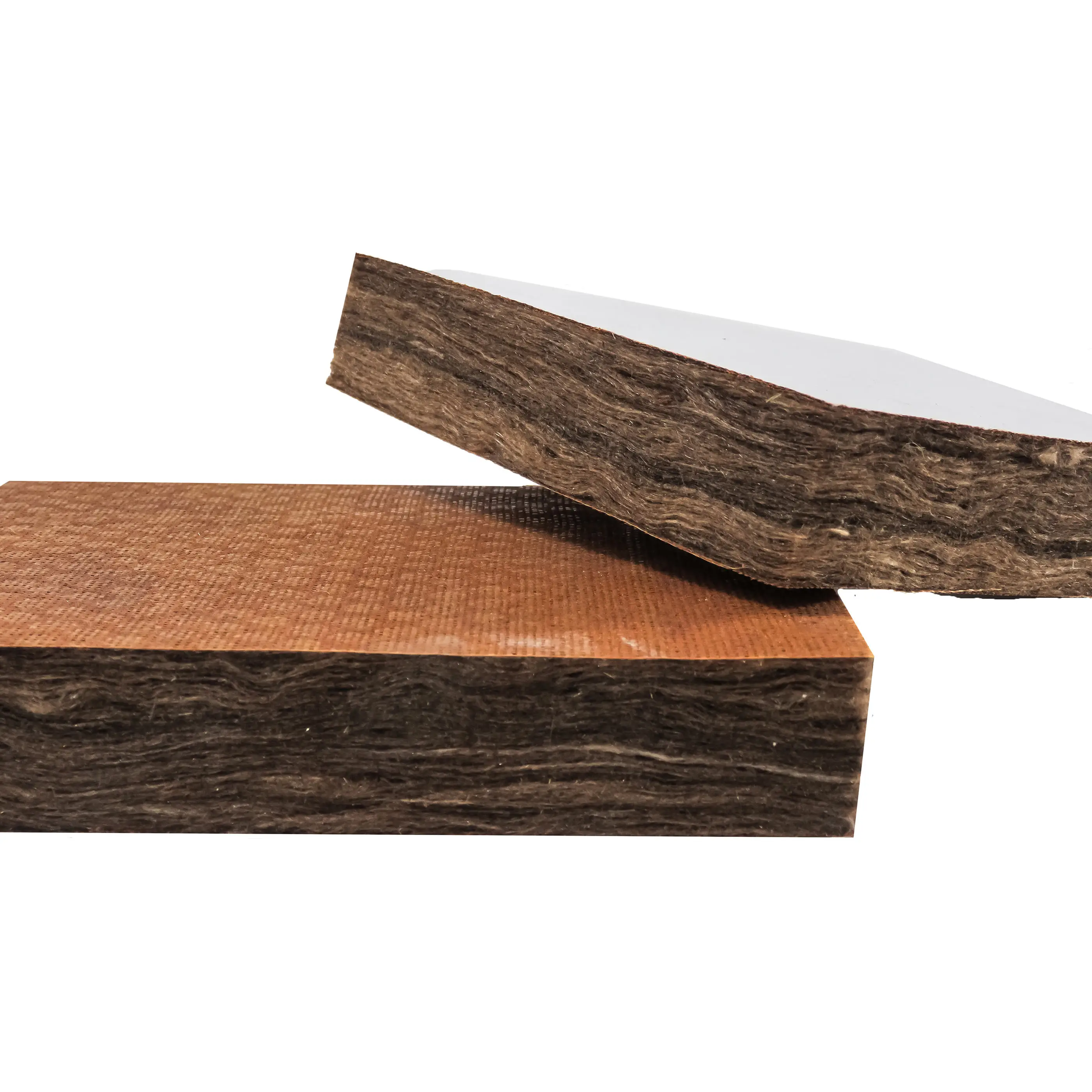 Customized  insulation brown color glass wool board for soundproof