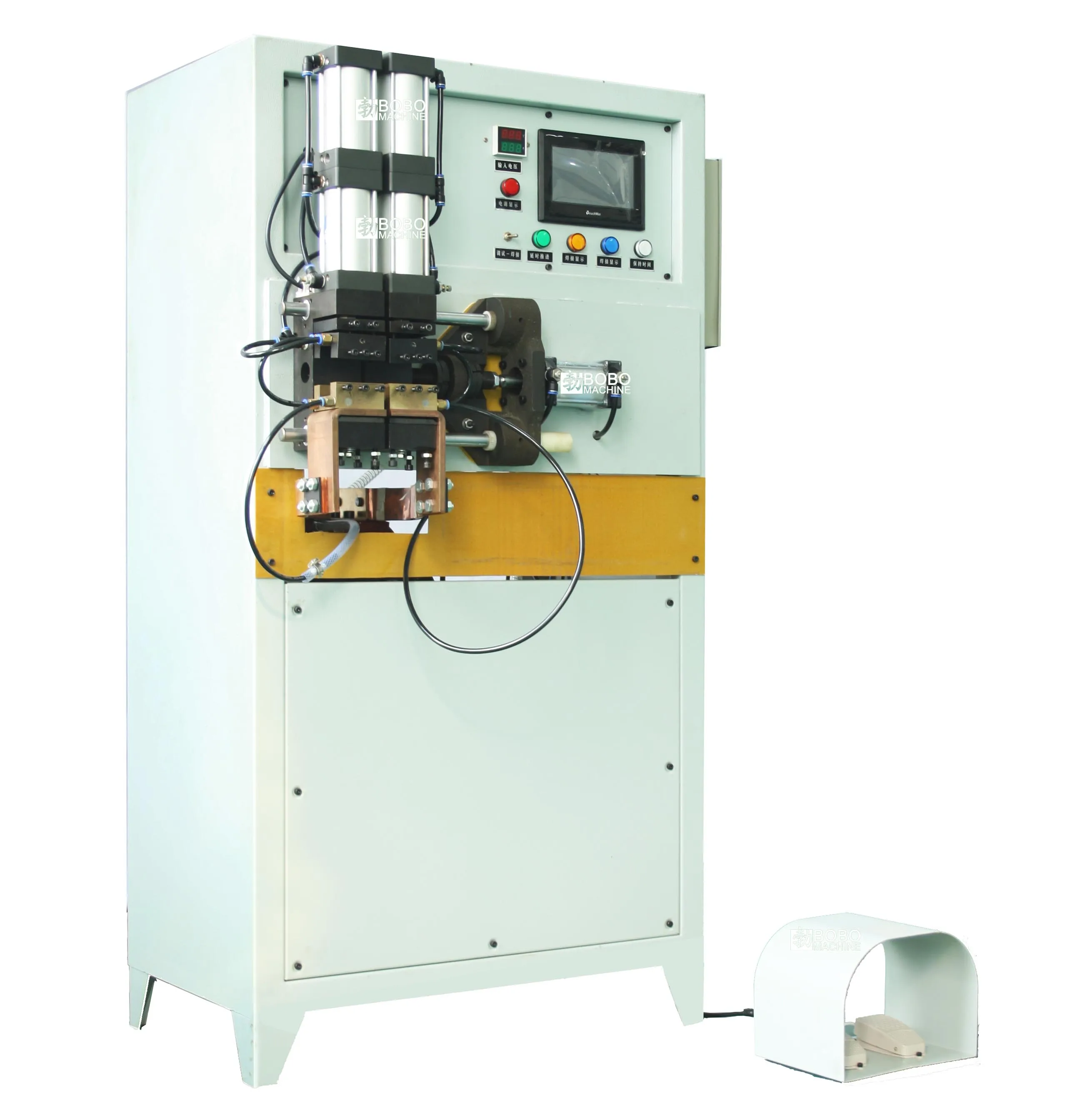 Полуавтоматический аппарат для стыковой сварки алюминиевых медных труб диаметром 5-10 алюминиевых медных труб