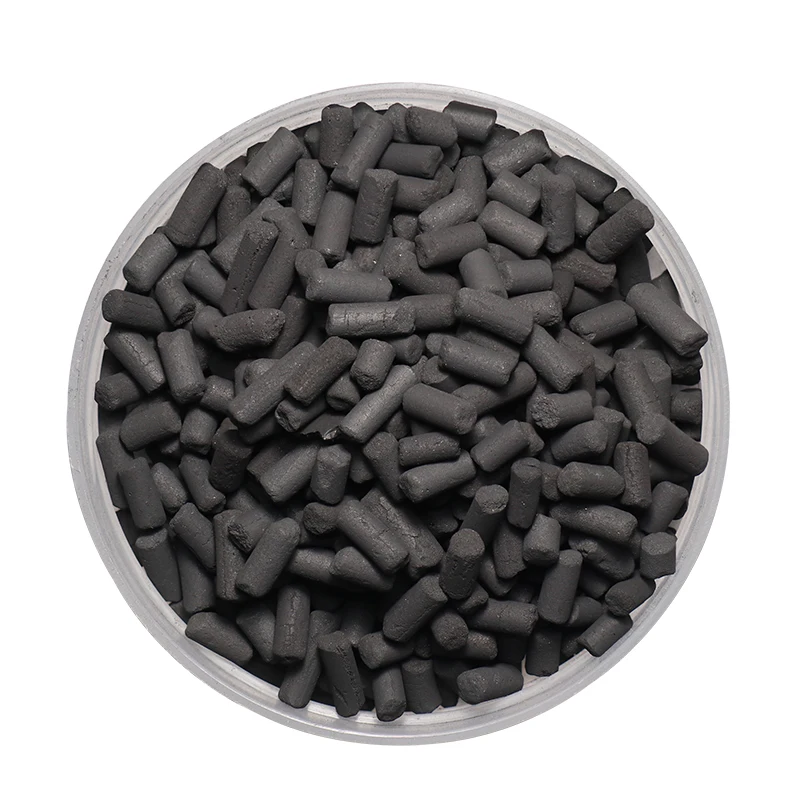 Колоннальный активированный уголь 6 мм CTC 60 для поглощения формальдегида