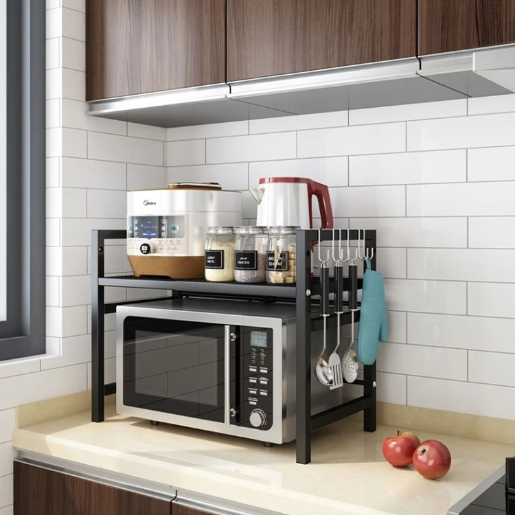 Stainless Steel Kitchen Rack Countertop Wireking Racks And Holders Over Multipurpose Storage Houseware Organizer Pantry