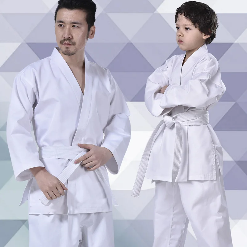 Factory Good Quality Wkf Approved Karate Gi  Dobok Adult Kids Baju Karate Kata Arawaza Uniform Martial Arts