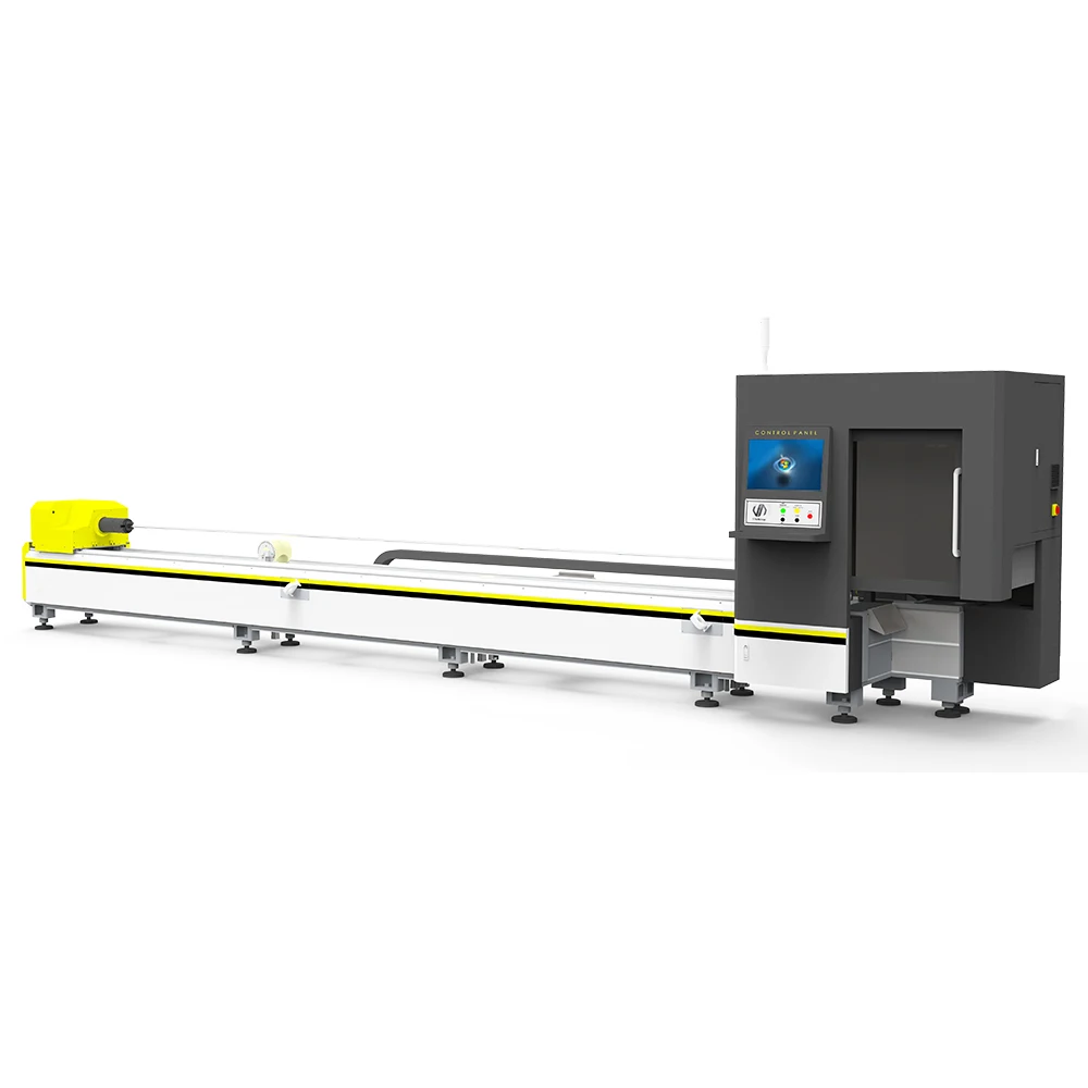 3D Automatic Metal SS MS Aluminum Round Square Pipe Tube Fiber Laser Cutting Machine stainless steel 1000W 3000w