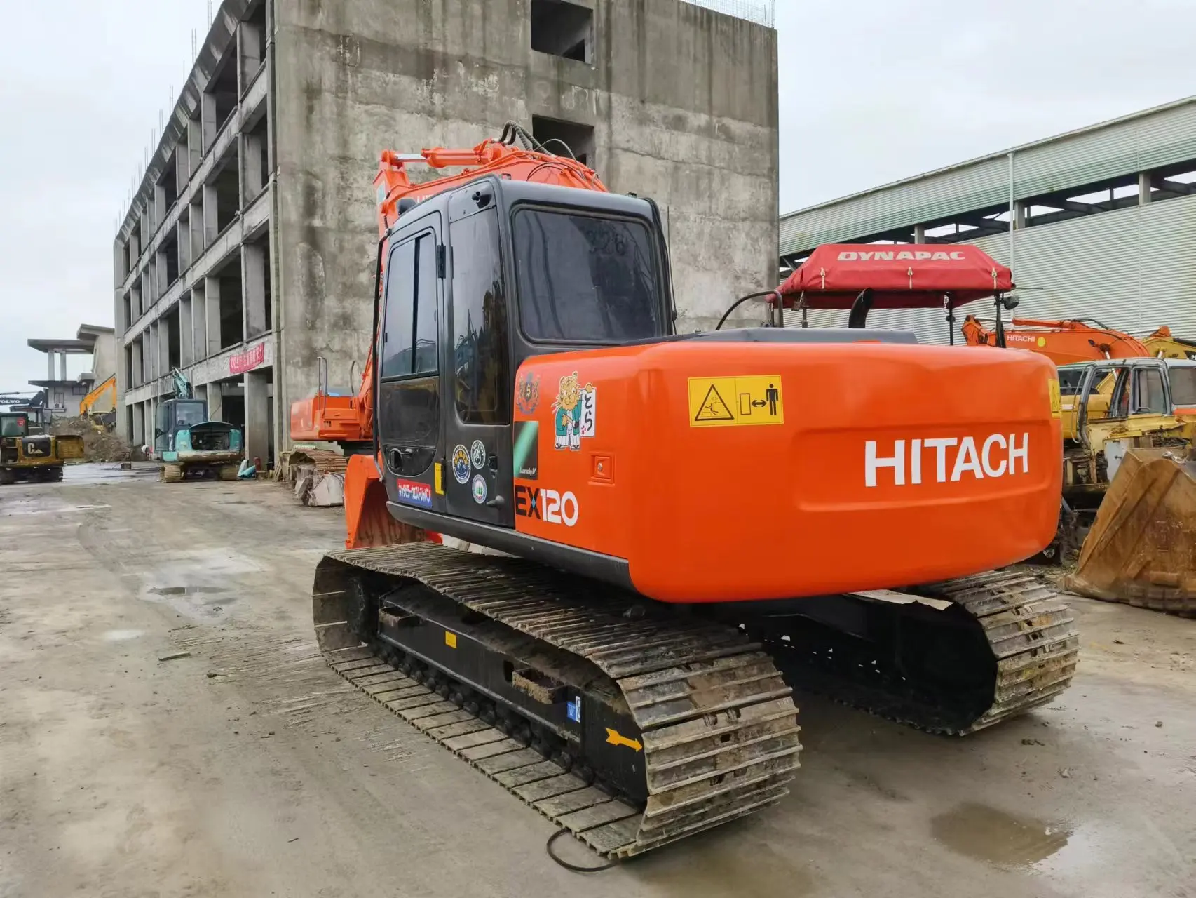 Good Condition Used Hitachi Excavator ZX120 EX120 12tons Japan Made Hitachi Digger for Sale