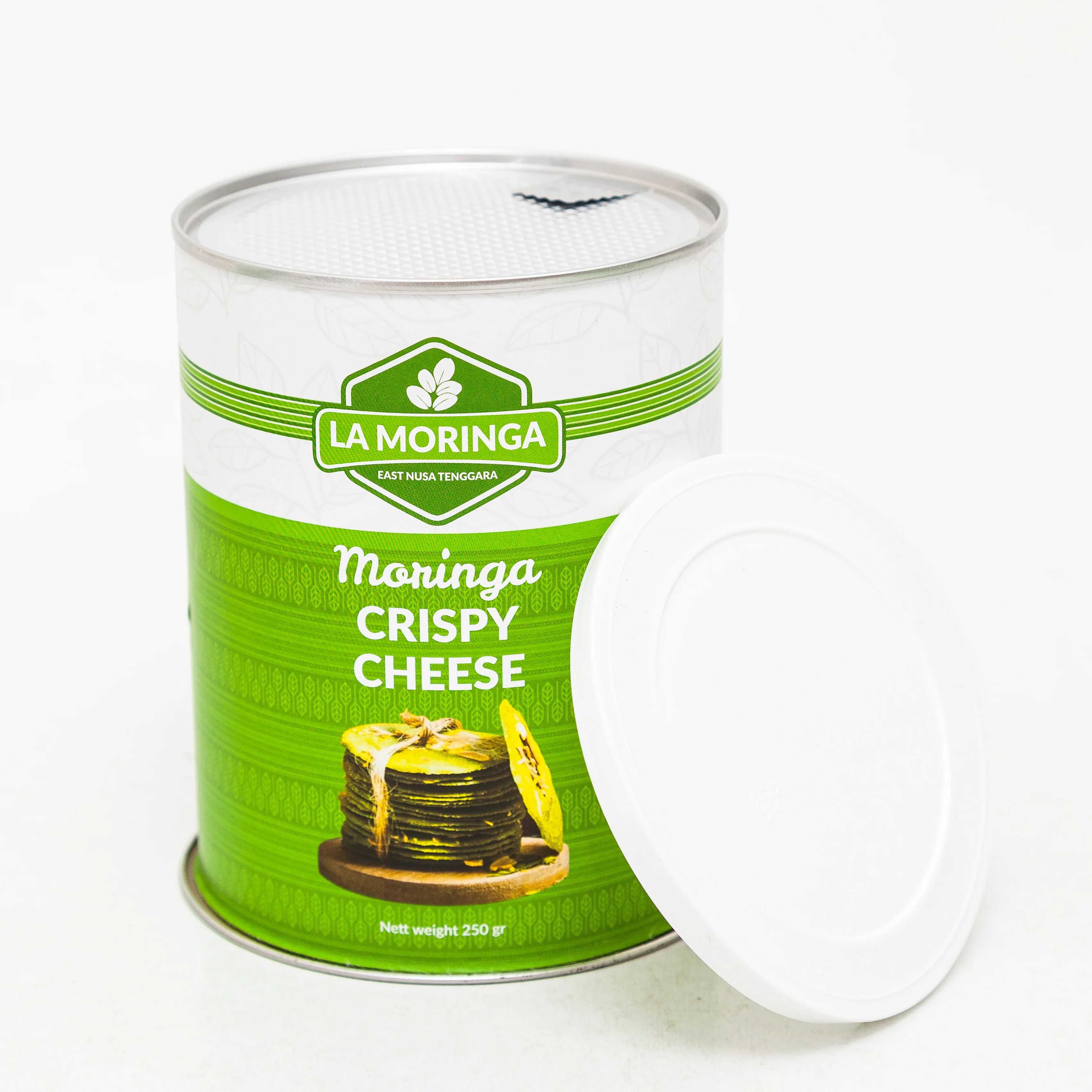 
Custom Food Grade Shortbread Cookies Food Paper Canister Cardboard Tube with Peel off lid 