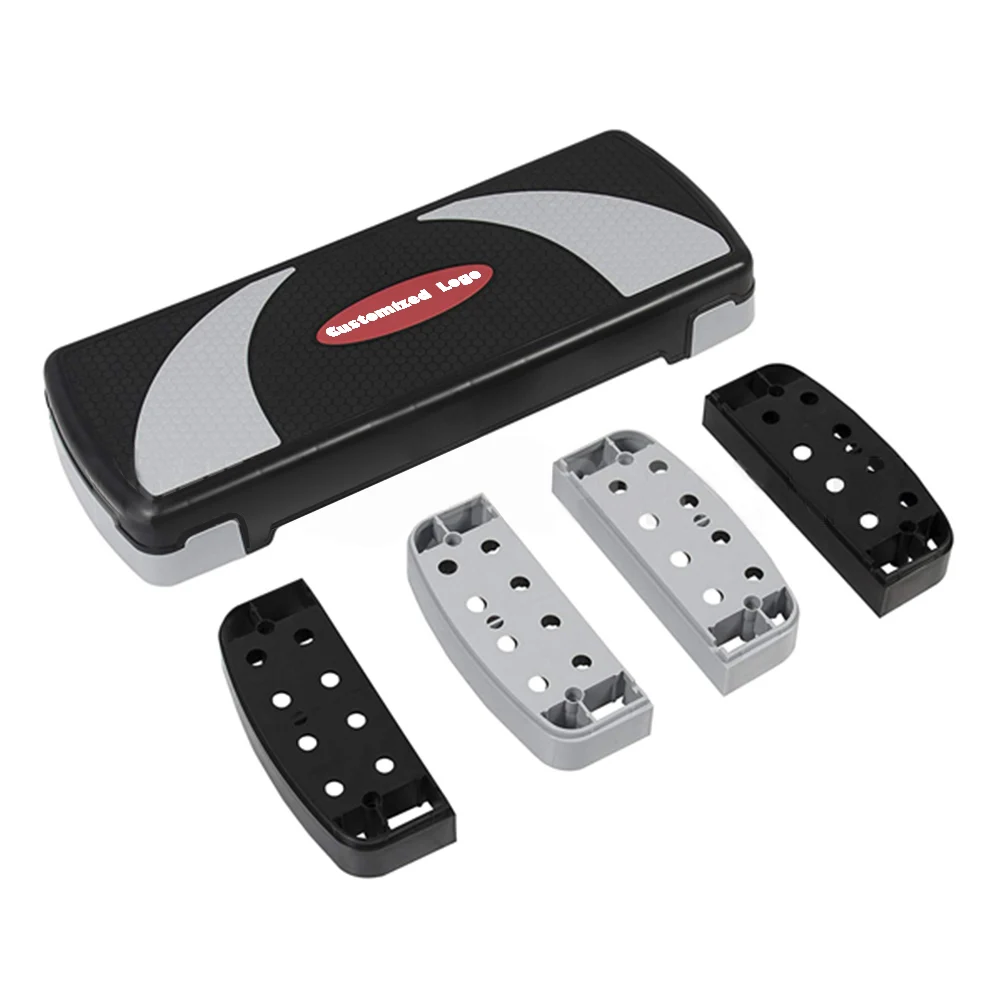 Fitness Equipment PP Stepper Platform Bench Board Customized Adjustable Exercise Aerobic Step