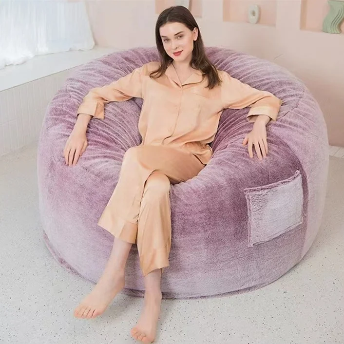 coffee outdoor baby foam faux leather bean bag bed  for adults kids