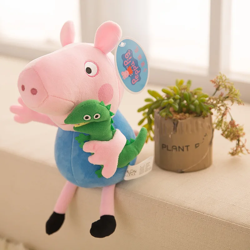 40cm Most Popular Famous Cartoon Plush Dolls Anime Stuffed Peppas Pink Pig Plush Toys for Kids