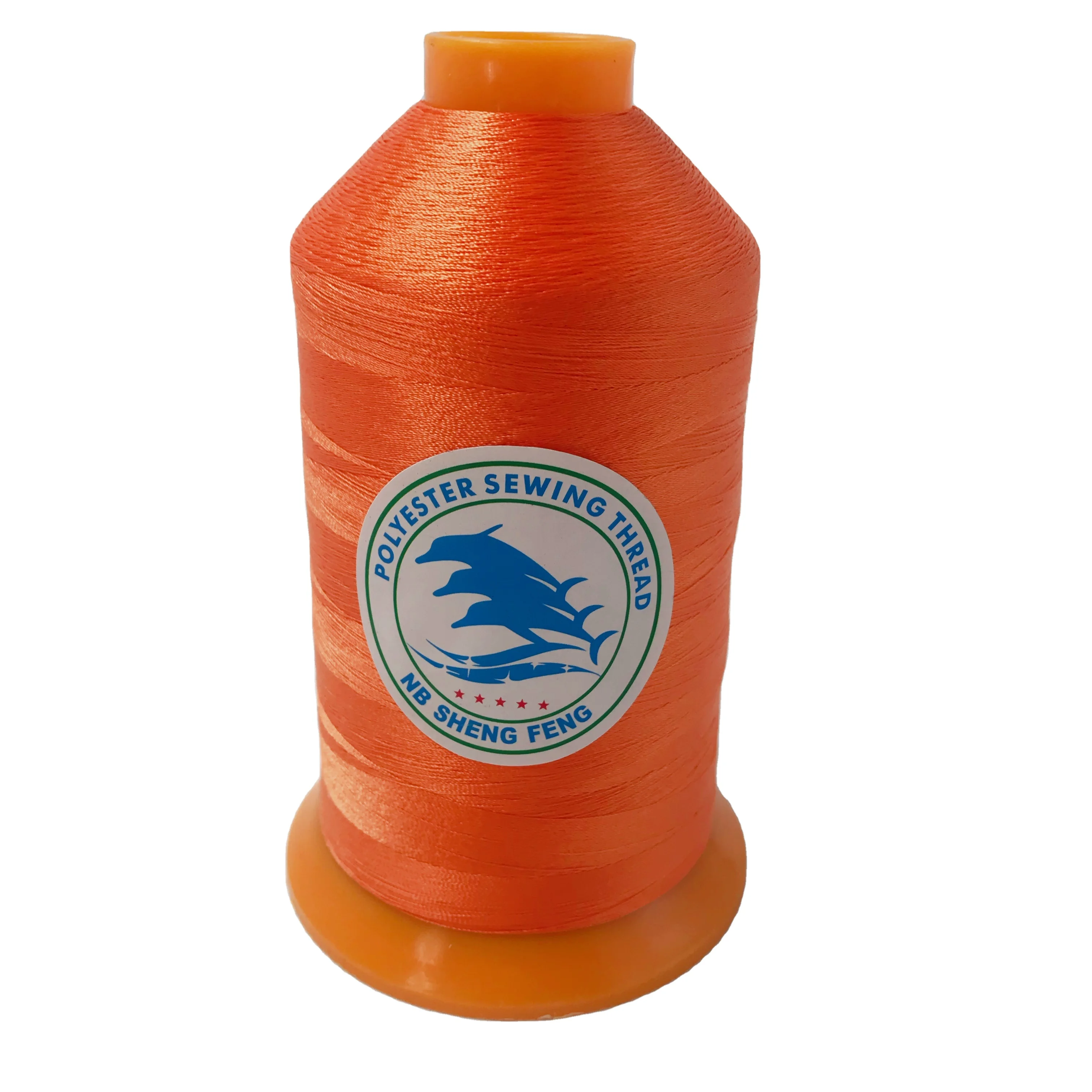 Manufacturer orange  120D/2 4000M  100% Polyester  Embroidery Thread
