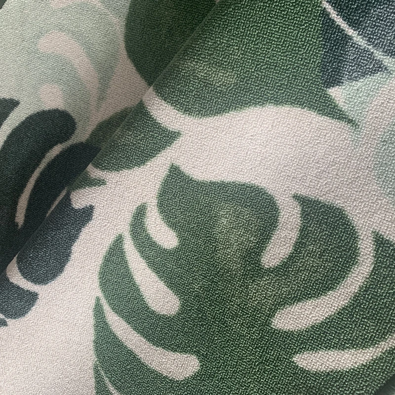 DONGWO 2023 New Design Green Round  Mat Custom Printed Living Room Carpet