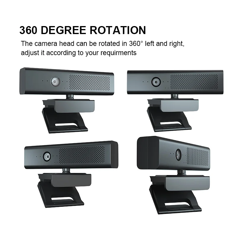 Promotional Price HD Web Camera Wide Angle 80 Degree USB Video Camera Webcam 1080P for Video Conference Meeting Live Streaming