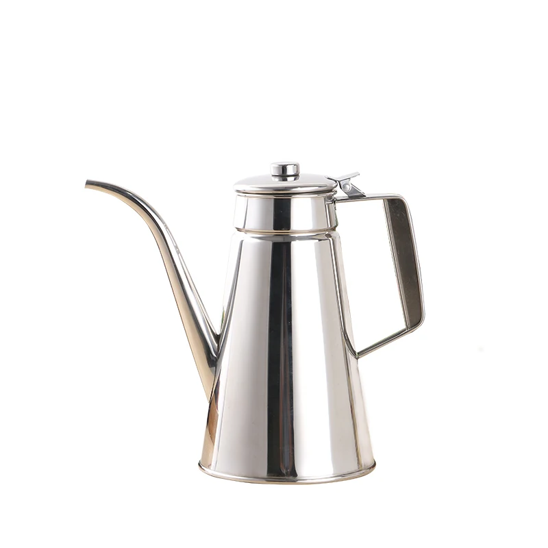 Household Kitchen Tools Sus 304 Stainless Steel Sauce Vinegar Kettle Oil Bottle Seasoning Pot Oilcan