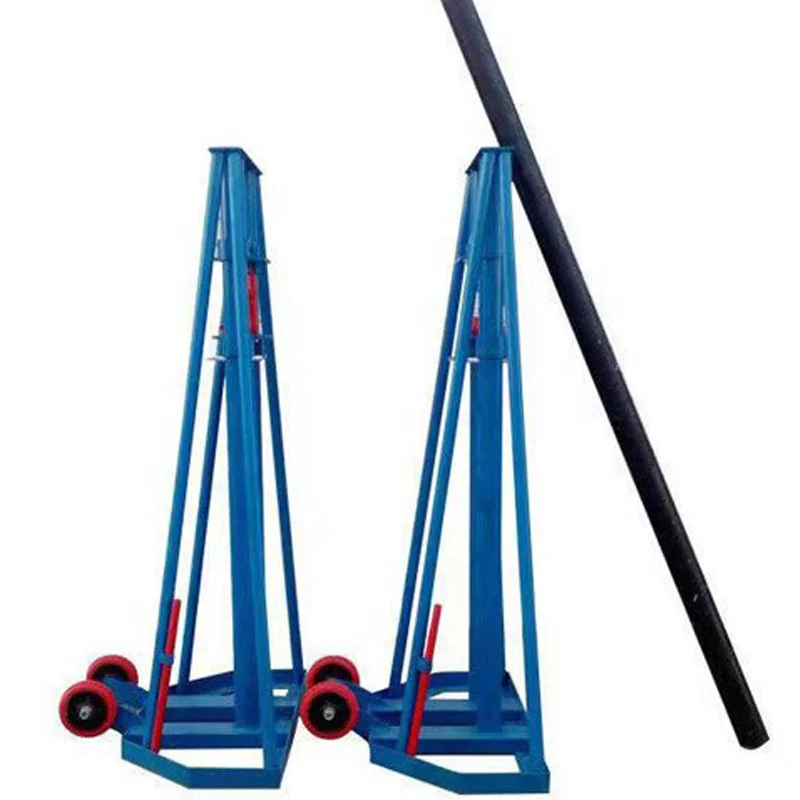 25ton cable drum jack lifting cable drum stands for sale hydraulic cable drum jack