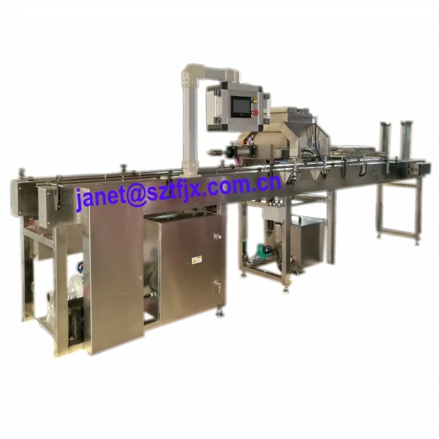 TQJJ150 chocolate filling machine for square chocolate