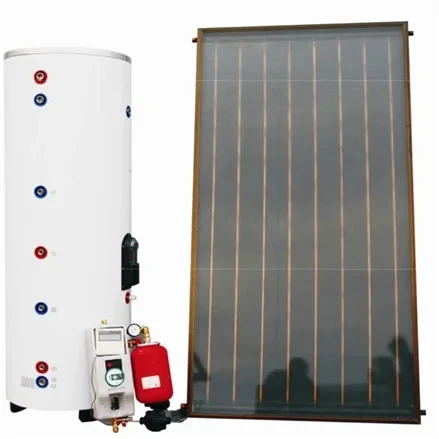 Good design 300liters split pressurized flat plate solar water heater