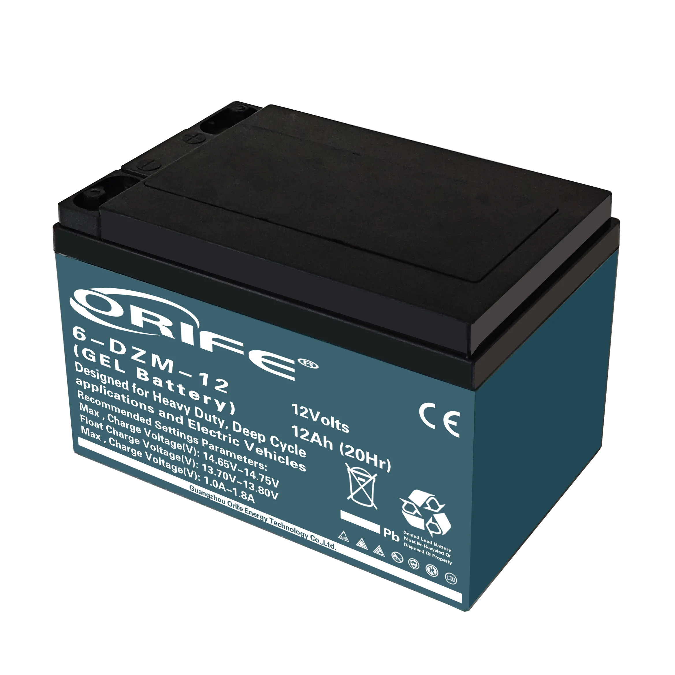 Orife высокопроизводительный 6-DZM-12 12 В 24 48 72 12AH Аккумулятор для электровелосипеда