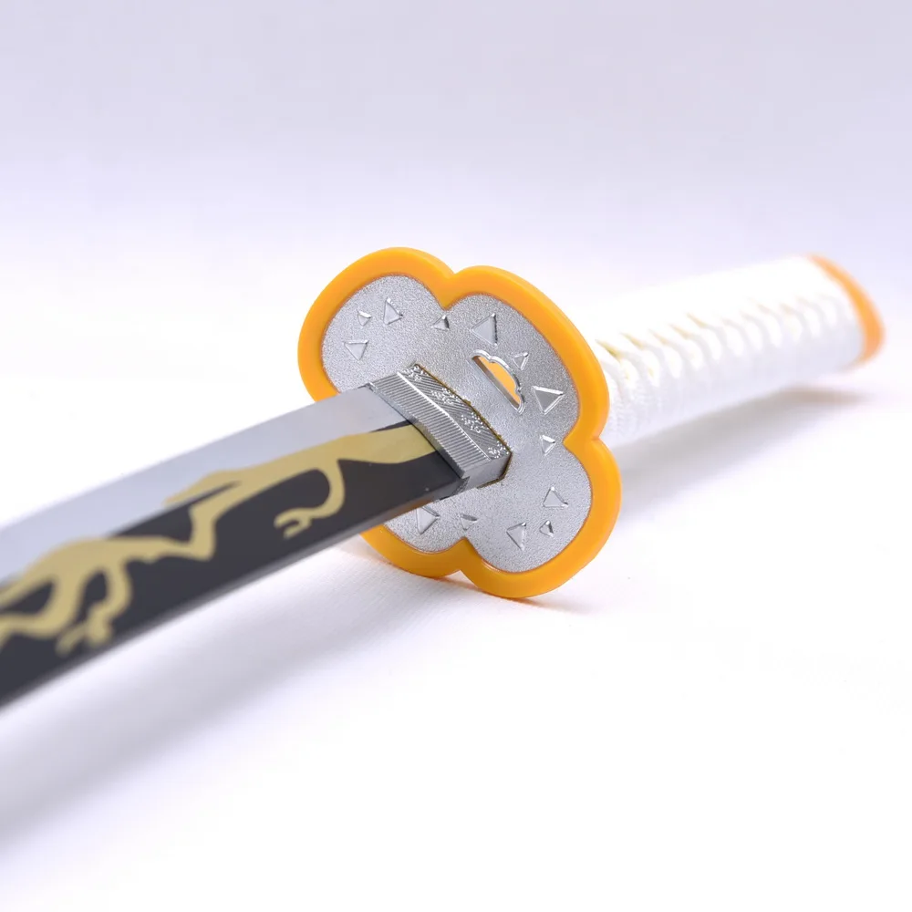 Wholesale Bamboo Blade Anime cosplay Sword Anime Sword Katana for Demon Slayer Agatsuma Zenitsu