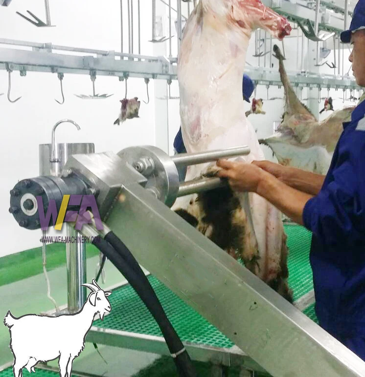 Halal Sheep Goat Slaughter House Ram Abattoir Machine Lamb Meat Process Line Slaughterhouse Plant Equipment