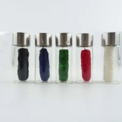 zero waste plastic free PLA corn starch glass bottle dental floss