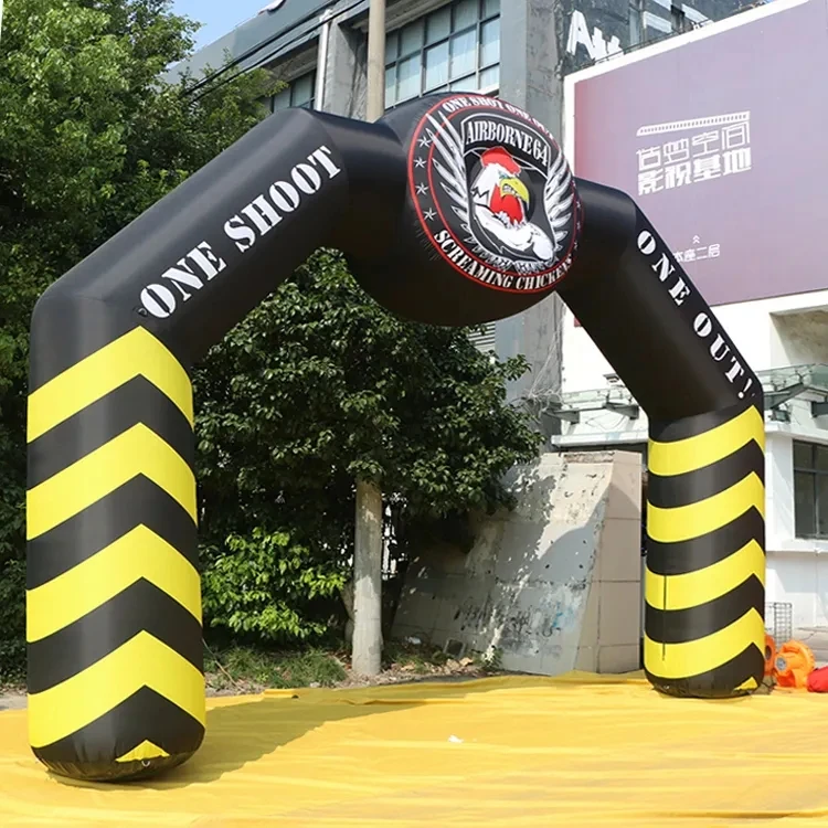 Wholesale Cheap inflatable arch tunnel CE approved blower customized logo size inflatable arch