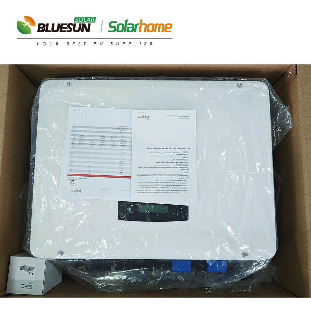 Bluesun best 3phase 30kw 20kw pv inverter 220vac solar power storage batteries for solar system 100kwh price