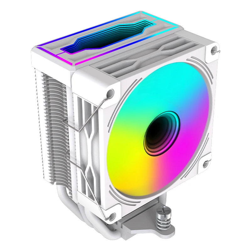 High-performance 90mm Aluminum Cpu Heat Sink Radiator With Dual Fans Factory Price Air Cooling For Computer Cases