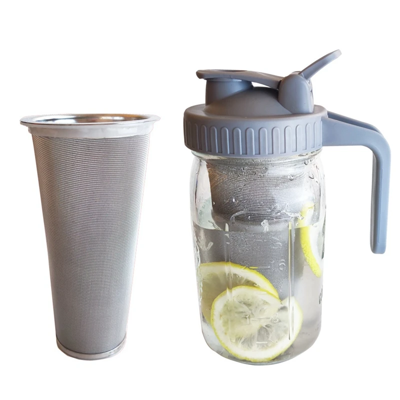 Wide Mouth Mason Jar Filter for Brewing Cold Coffee Tea and Beer stocked