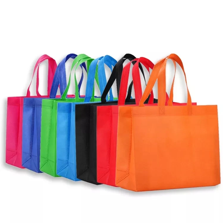 Custom nonwoven tote bags reusable shopping tote nonwoven bag non woven tote bags for shopping & groceries