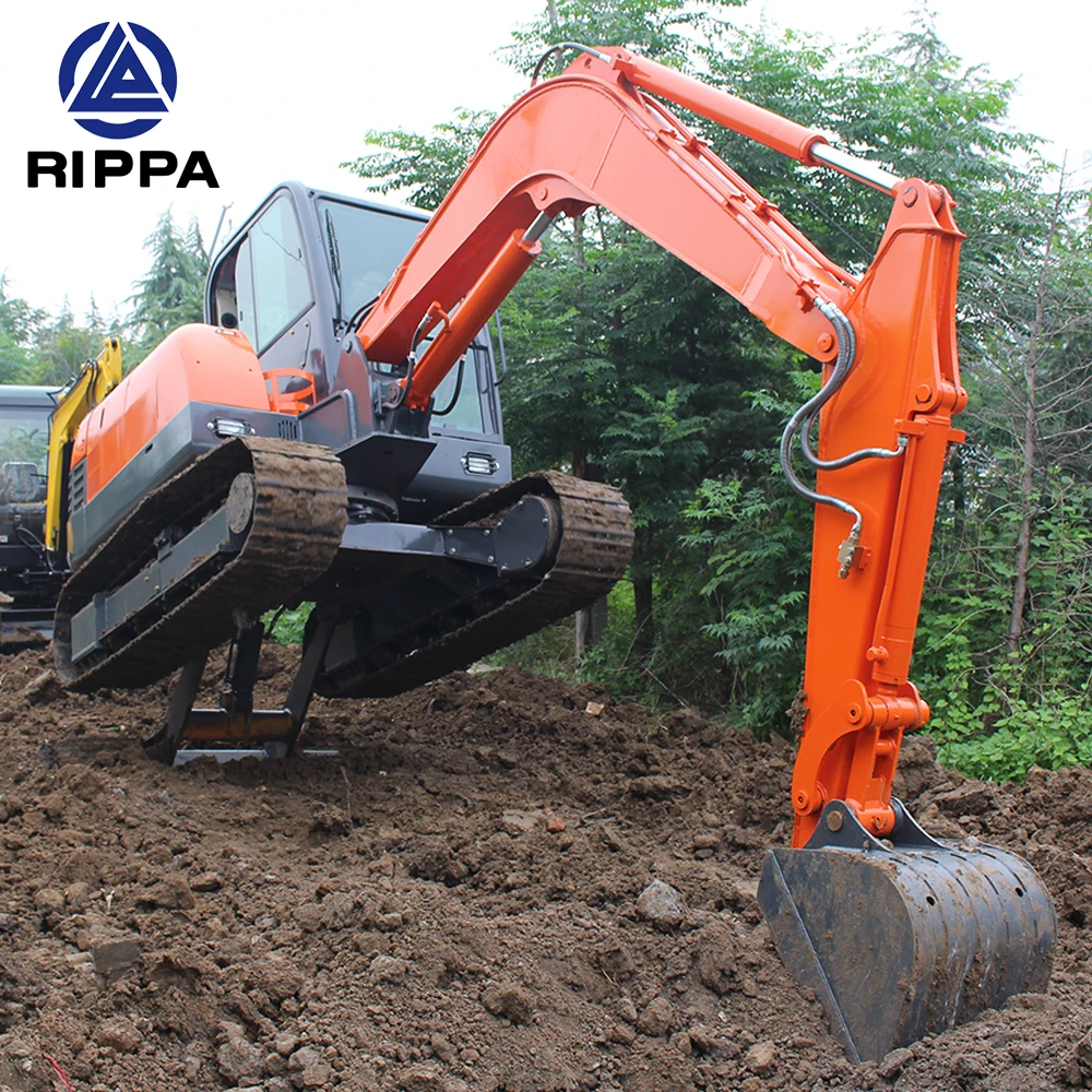 Cheapest Flexible Excavator Machinery 6000KG Small Crawler Digger 6 Ton Mini Excavator
