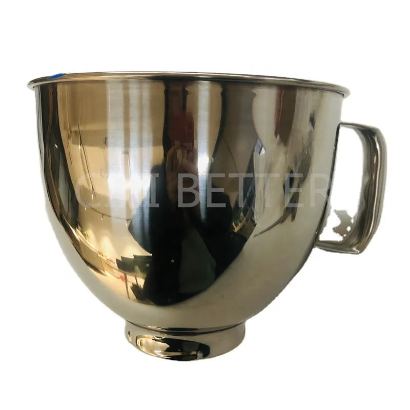 Заводская распродажа миска из нержавеющей стали 4.5QT 5QT с ручкой для крепления KA