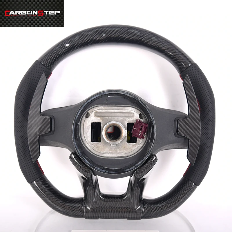 809 Carbon Fiber Steering Wheel LED Steering Wheel For W205 C63AM-G W213 E63 G63AM-G GLS63S GLA45 A45