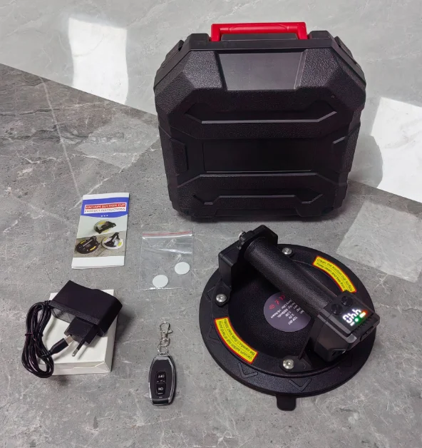 Vacuum Glass Electric Pump Type Powerful Suction Cups Flat Aluminum Holder Vacuum Manual for Cars Cnc