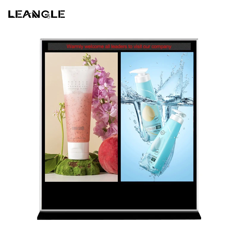 43 55 65 inch Multiple Side Vertical Window Display Screen Digital Signage LCD Display Monitor