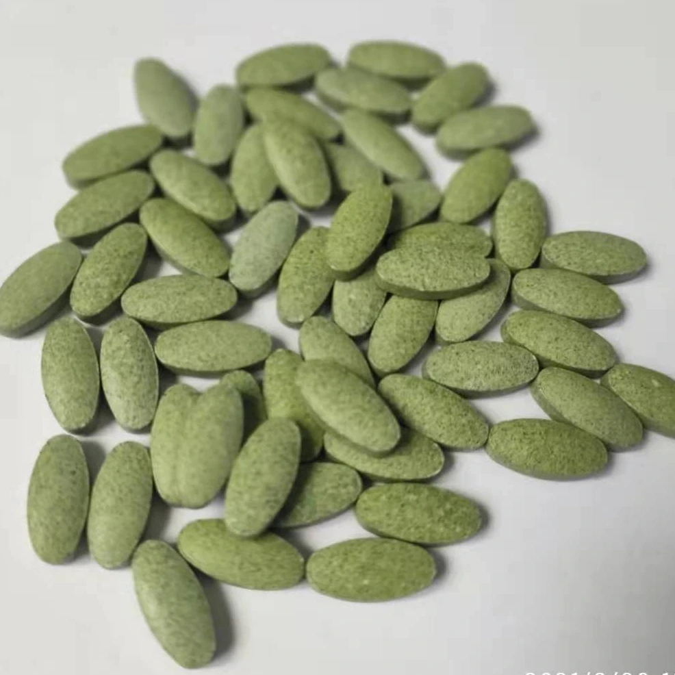 Natural organic dietary supplements healthy products Spirulina tablets